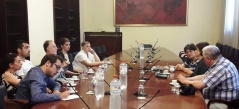 15 June 2017 MP Vesna Marjanovic in meeting with the delegation of Europa Nostra